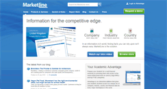 Desktop Screenshot of marketline.com