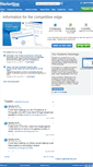 Mobile Screenshot of marketline.com